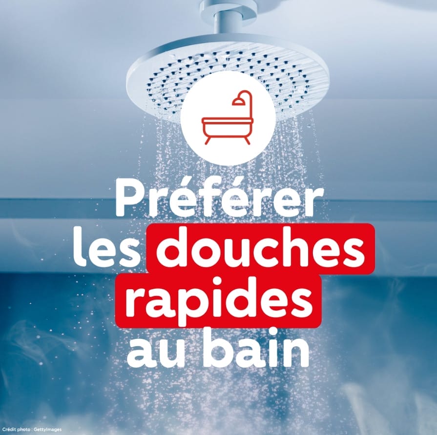 🚀 Préférer les douches rapides au bain ORPI Direct Habitat